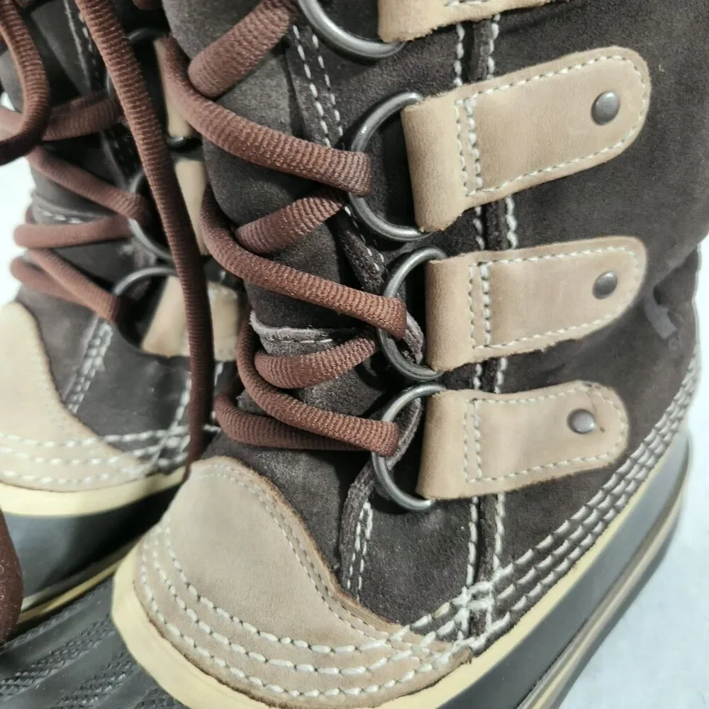 Sorel Womens NL 1540-248 Sz.5 Joan Of Arctic Brown Waterproof Winter Boots - Picture 5 of 16